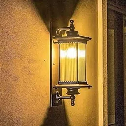 blissbells Outdoor Fixture Coffee Color Exterior LAN Wall Light - Warm White, Pack of 1-picture-30