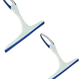 NILUX Non-Slip Hand-Held Wiper – Window, Glass, Tile & Kitchen Surface Cleaner | Car Auto Windshield Squeegee | Durable & Ergonomic Design (Pack of 2, Blue)-image-31