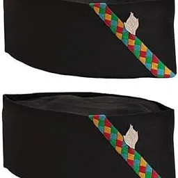 zacharias Men's Cotton Blended Uttarakhand Cap u-01 (Black_Free Size) (Pack of 2)-picture-28