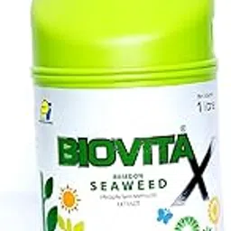 PI Industries Organic Biovita Liquid Seaweed Plant Growth Regulator For Home Garden & Plants (1Ltr)-picture-45