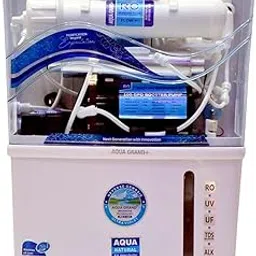 AQUA GRAND Plus RO+UV+UF+TDS+Alkaline+Copper Water Purifier | 12L Storage | LED UV Light | 12 Stage Purification | 20 LPH Flow | Wall-Mount | For Home & Office | Free Installation In Jaipur-picture-30