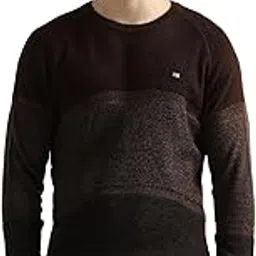 arrow sports Arrow Sport Men's Colour Blocked Regular Fit Sweater-picture-20