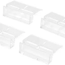 Enakshi (LABEL) Creations Pets Products Pp Pack of 12 Aquarium Fish Tank Clip Glass Cover Holders FITS Tank Glass UP to 6mm ThicknessPet Supplies|Fish & Aquariums|Aquariums & Tanks-picture-13