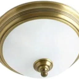 Fos Lighting Dish Antique Brass Ceiling Light-picture-28