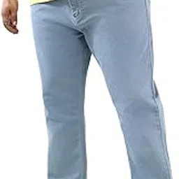 urbano plus Men's Straight Fit Washed Jeans Stretchable-picture-36