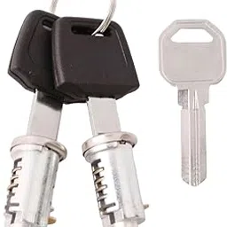 ATORSE Roof Rack Lock Lock Cores with Key for Roof Racks Ski Racks Kayak Racks Type C image 1