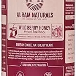 Auram Naturals -Wild Berry Honey | 500g | Pure Raw Natural Unprocessed Honey | Rich in Antioxidants, Immunity Booster, Great Taste & Aroma | No Added Sugar (500g)-image-57