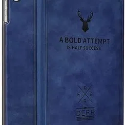 Robustrion Cover for Samsung Galaxy Tab A9 Cover Case 8.7 inch, Deer Pattern Flip Stand Cover Case for Samsung Galaxy Tab A9 Tablet Cover [SM-X110/X115/X117] - Blue-image-53
