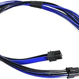 BLLNDX Dual Mini 6 Pin to 8 Pin PCI Express Video Card Power Adapter Cable for Mac Pro Tower/Power Mac G5-picture-10