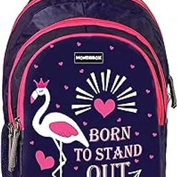 littleland School Bags For Boys and Girls | 32 Litres School Backpack With Padded Shoulders & 3 Compartments | Age 5 years And Above | Ideal For 2nd to 6th Class Students image 1
