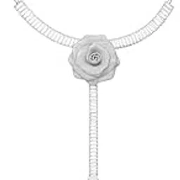 anuradha pearl jewellery stylish silver finish floral design with white stone stud hath Phool, Adjustable hand chain bracelet for women and girls.-picture-16