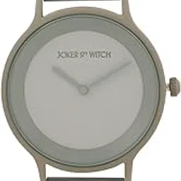 joker & witch Alpine 38mm Grey Dial 20mm Grey Silicon Strap Watch for Unisex-picture-53