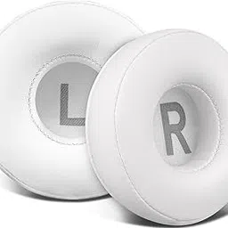 SOULWIT 70mm Earpads Replacement for JBL Tune 450BT (T450BT)/Tune 460BT(T460BT)/Tune 500BT (T500BT)/Tune 510BT/Tune 520BT, Ear Pads Cushions for JR 300BT/JR300/JR 310BT/JR310/E40BT - PL White-image-68