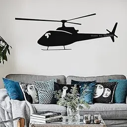 GADGETS WRAP Wall Decal Vinyl Sticker for Home Office Room Decoration Aircraft Transport Wall Sticker Helicopter Army-image-7