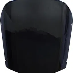 NIKAVI N651 Head Light Mask Visor Glass Compatible for Super Splendor Old Model image 1