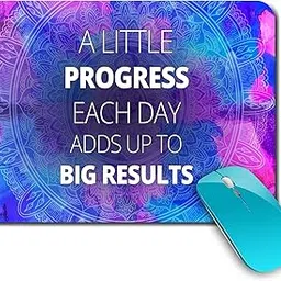 Motivational | Quotes | Fitness | Sports | Stylish | Printed Mouse Pad/Designer Waterproof Coating Gaming Mouse Pad for Computer/Laptop (Multi2)-picture-40