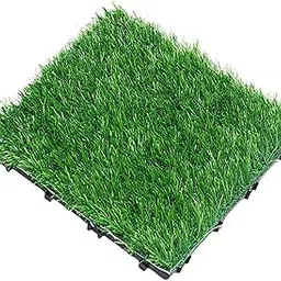 LICHTS®Artificial Grass Turf Tile Realistic 12" x 12" for Photo Prop Patio Entryway|Home & Garden|Yard, Garden & Outdoor Living|Gardening Supplies|Landscaping & Garden Materials|Synthetic Grass-picture-19