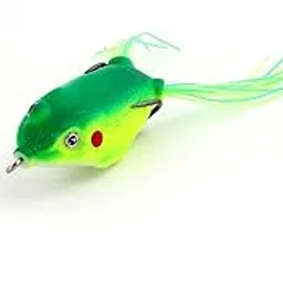 Fishing Lures Saltwater Silicone Soft Bait Artificial Baits, Fishing Spoon Double Hook | Frogfishinglurefrogf | Pack of 1-picture-27