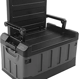 Trunk Organizer with Lid for Car, 70L Seatable Camping Organizer, Multifunctional Collapsible Camping Storage Box for Outdoor Picnic, Car, Clothes,Toy-picture-19