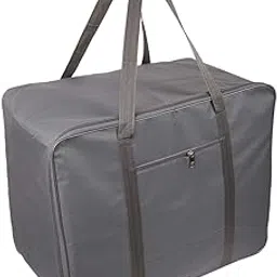 Heart Home Rexine Jumbo Attachi Travel Handbag - Multi-Purpose Storage Carrying Bag for Blanket Cover, Duffle (Grey) CTHH015847-image-67