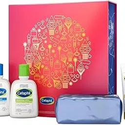 Cetaphil Diwali Giftpack for Face and Body | Gentle Skin Cleanser 125ml + Moisturizing Lotion 100ml + Cetaphil Sunscreen SPF 50+ 50ml | Daily Use Kit for Glowing, Hydrated & Sun-Protected Skin | Skincare Gift Set-picture-10
