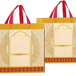 JOURNEY JOY Festive Diwali Gifting Bags | Gift Bags for Celebrations & HAMPERS AND RETURN GIFTS pack of 10 (large size)-picture-47