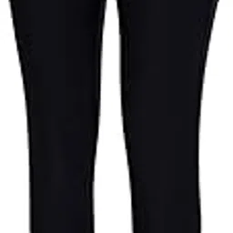 speedo Womens Solid Contrast Swim Legging - Black & Lava Red-picture-20
