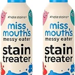 Miss Mouths Messy Eater Stain Treater Spray-Fabric Remover for Spots on Clothes, Underwear, Carpets, Linens, Laundry, Grease All color Stain Remover Fabric, Denim, Down, Jacket, Strip ((2 Piece))-image-83