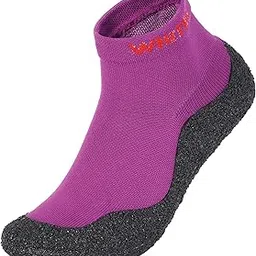 whitin Minimalist Barefoot Sock Shoes for Women and Men | Lightweight Eco-friendlier Water Shoes | Multi-Purpose & Ultra Portable, Purple, 10 Women/9 Men-picture-14
