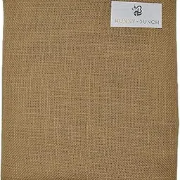 HUNNY- BUNCH Premium Natural Color Jute Fabric (Golden Fibre) Used for Making Jute Bags, Art & Craft, Home Decor, Matting (Size - 51 Inch ; Pack of 1 Meter)-image-45