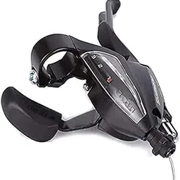 Shi-Mano Gear Shifter of 3 Speed Left Hand with Integrated Aluminium Brake Lever with Inner Wire Cable Suitable for All Gear Cycles-picture-27