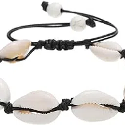 Puka Shell Anklet Bracelets, 6.5''-15'' Adjustable Boho Style Women's Beach Seashell Jewelry, Birthday Gift for Girls Daughter Wife Friend-image-0