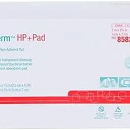 3M Tegaderm HP+Pad Film Dressing (8582IN), • Size : 5 cm x 7 cm Pack of 15-picture-10