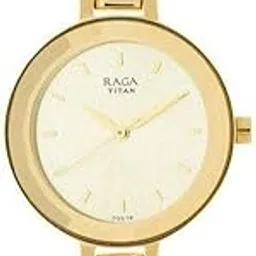 titan Raga Viva Analog Beige Dial Women's Watch NM2575YM01/NN2575YM01/NP2575YM01 image 1