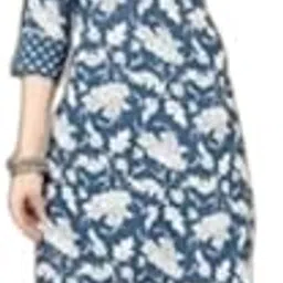 Perna Cotton Blend Printed Kurti with Pant Set-image-19