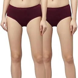 glamoras Cotton Reusable Period Panty for Women | No Stain, Leak Proof, Comfortable Period Panties | No Pads Period Underwear Suitable for Medium to Heavy Flow – (Pack of 2) image 1
