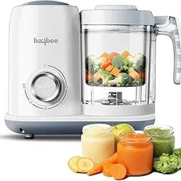 Baybee Multifunctional Baby Food Processor | Baby Food Steamer, Blender, Puree Maker, Defroster & Reheater | Baby Food Maker with BPA-Free, Easy Knob Control for Nutritious Homemade Baby Meals-picture-29