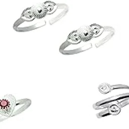 kamada creations Kamada's Designer colorful Toe ring-picture-24