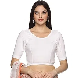 notyet by us NOTYET Womens Solid Strechable Blouse-picture-52