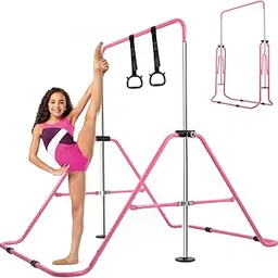 YEEGO DIRECT Expandable Gymnastics Bar, Folding Horizontal Kip Bars Junior Gymnastic Equipment Monkey Climbing Tower Home Training for Kids-picture-13