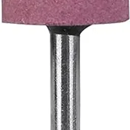 GSK Cut® 2" (50mm) Mounted Stone Grinding Wheel, 6mm Shank, Ideal for Precision Grinding and Finishing, Abrasive Stone, Suitable for Metal, Wood Pink Color-image-68