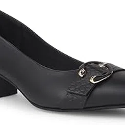 bata Women's Block Heel Pumps-picture-16
