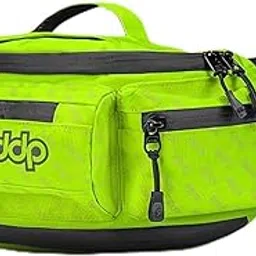 B2 Riding Waist Bag | Luminous Green Premium Belt Bag for Outdoor Adventure, Biking & Travel (Unisex, Green)-image-2