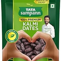 Tata Sampann Premium Kalmi Dates/Khajoor, 200g, Rich in Fibre, Naturally Sweet, Naturally Low-Fat Food-picture-25