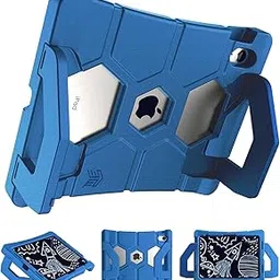 STM Goods Duxling iPad (A16/10th Gen) Case for Kids - Ultra-Protective, Two-Handle Design Allows for Easy Carry and Functions as a Multi-Angle Stand - Ideal for Parents, Teachers, Students - Blue-picture-30