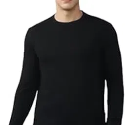 Sweatshirt Pullovers for Men | Round Neck Full Sleeves Plain Printed Sweatshirts for Winters (L (P-334)-picture-16