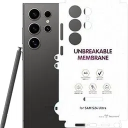 COVERGALLARY New HQ+ Back Screen Protector Unbreakable Membrane for Samsung Galaxy S24 Ultra 5G-Clear-picture-46