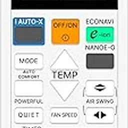 ZIEVA Compatible with AC Replacement Remote for 1 1.5 2 ton Split/Window Air Conditioner - Please Match The Original Remote (K-PN1851)-image-31