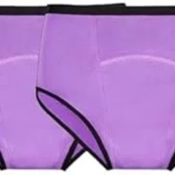 superbottoms MaxAbsorb® Period Underwear | Period Panty for Women | 8Hr Absorption | No Leaks, No Stains | High Waist, Full Coverage | Cloth Pads | Pouch | Bamboo Fabric + Cotton(Lilac,Size:XXL)-picture-16