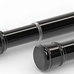 HomeCloud Expandable Shower Curtain Rod, Extendable Room Divider without Drilling, Adjustable Shower Rod, Sturdy & Rust Resistant Rod (Black Pack Of 2, Extendable- 50 to 80 Cm)-picture-12